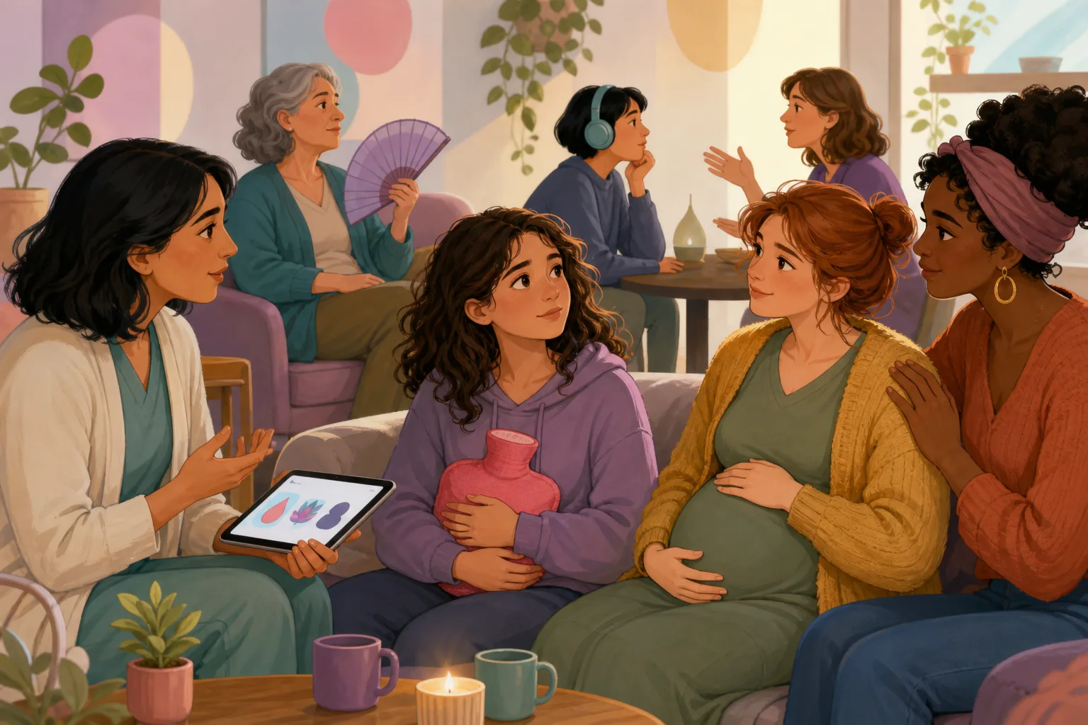 Autismo y hormonas en mujeres: menstruación, embarazo y menopausia