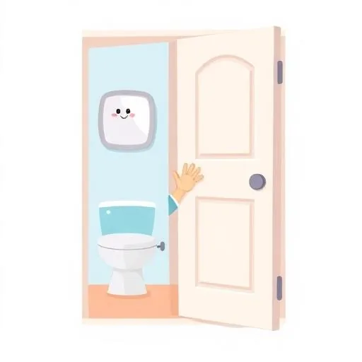 AutismDock illustration: Toilet